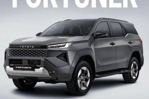 Hé lộ diện mạo Toyota Fortuner thế hệ mới qua bản phác họa