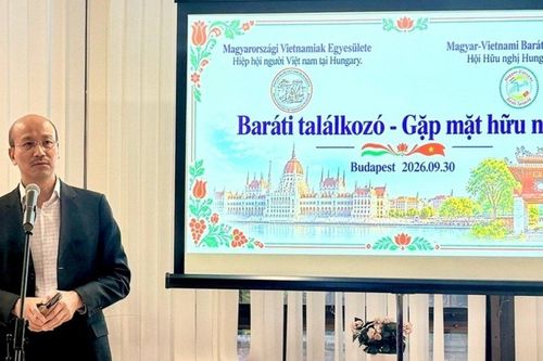 Gặp mặt hữu nghị, tăng cường giao lưu nhân dân Việt Nam - Hungary