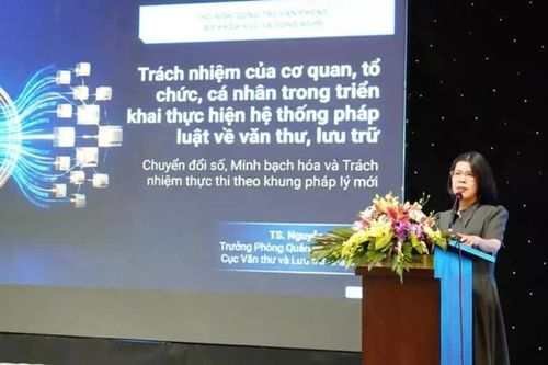 Bộ Khoa học và Công nghệ chuyển đổi số công tác văn thư, lưu trữ: Từ 'quản lý tài liệu' sang 'quản trị dữ liệu'