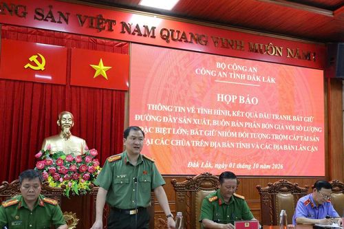 Bắt nhóm trộm đột nhập phòng trụ trì, lấy 3,5 tỷ đồng