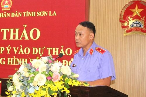 VKSND tỉnh Sơn La: Hội thảo tuyên truyền, lấy ý kiến góp ý dự thảo Bộ luật Tố tụng hình sự (sửa đổi)