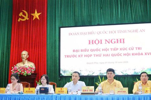 Cử tri xã Quỳnh Phú kiến nghị nhiều vấn đề liên quan đến chế độ, chính sách