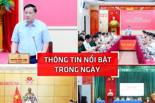 Nghệ An: Thông tin nổi bật ngày 1/10