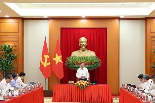 Tổng Bí thư, Chủ tịch nước làm việc với Ban Chính sách, chiến lược Trung ương