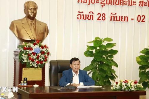 Lào tăng cường công tác chỉ đạo, lãnh đạo phát triển kinh tế đất nước