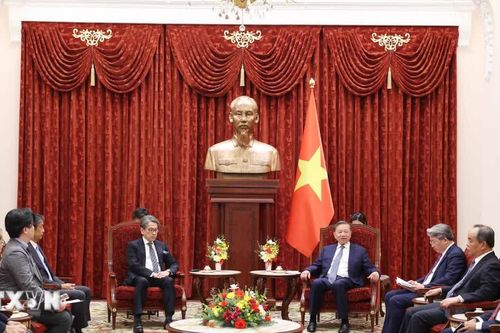 Tổng Bí thư, Chủ tịch nước Tô Lâm tiếp Chủ tịch Hội đồng quản trị JBIC