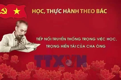 Tiếp nối truyền thống trọng việc học, trọng hiền tài của cha ông