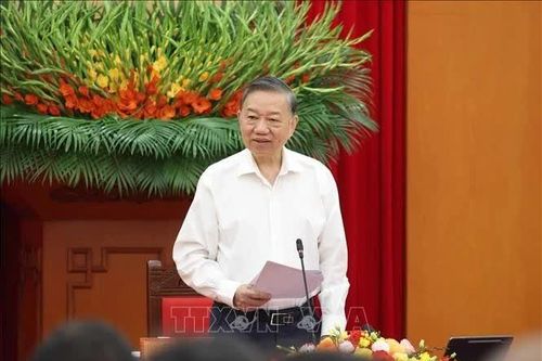 Tổng Bí thư, Chủ tịch nước làm việc với Ban Chính sách, chiến lược Trung ương