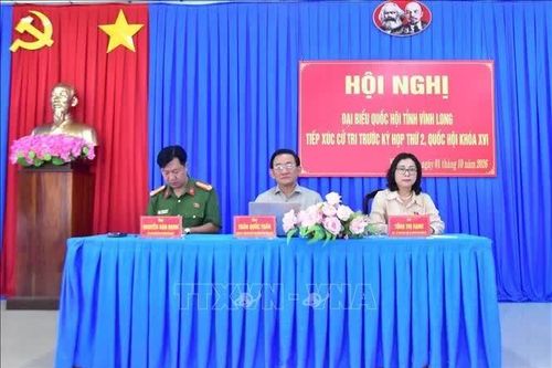 Cử tri hiến kế kết nối vùng sản xuất, tạo động lực phát triển