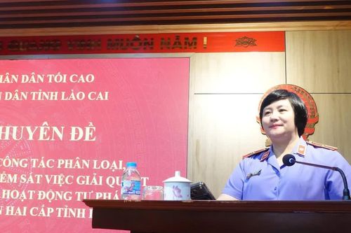 Vụ Kiểm sát giải quyết khiếu nại, tố cáo về tư pháp khảo sát việc thực hiện Nghị quyết 623/NQ-UBTVQH15