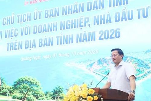 Quảng Ngãi: Rõ người, rõ việc, rõ thời hạn để gỡ vướng cho doanh nghiệp