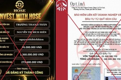 Cảnh báo giả mạo Sở Giao dịch Chứng khoán TP Hồ Chí Minh