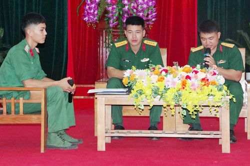 Diễn đàn “Nói không với vi phạm pháp luật, kỷ luật” của cán bộ, chiến sĩ Trường bắn Quốc gia khu vực 1