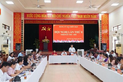9 tháng, Đảng bộ xã Chiên Đàn thực hiện đạt 7/10 chỉ tiêu