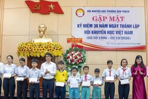 Phường Bàn Thạch nâng cao chất lượng công tác khuyến học, khuyến tài
