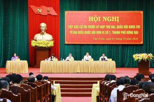 Cử tri thành phố Đồng Nai kiến nghị tháo gỡ điểm nghẽn hạ tầng, tạo đà phát triển bứt phá