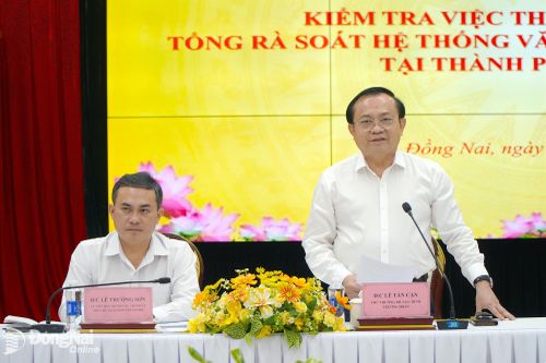 Tiếp tục quan tâm công tác tổng rà soát hệ thống văn bản quy phạm pháp luật