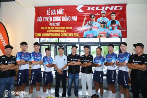 Đội tuyển xe đạp thành phố Đồng Nai hướng đến giải đua quốc tế tại Trung Quốc