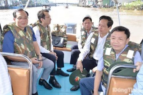 Lãnh đạo tỉnh khảo sát, định hướng kết nối giao thông, đô thị, du lịch hai bên bờ sông Bảo Định