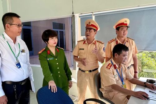 Lãnh đạo Công an tỉnh Gia Lai làm việc với các trung tâm đào tạo, sát hạch lái xe