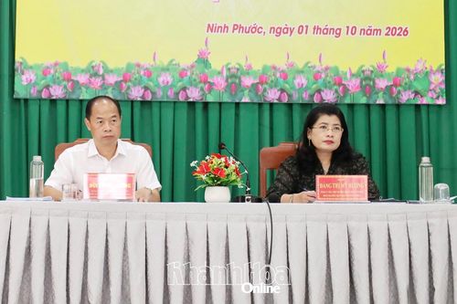 Đại biểu Quốc hội tỉnh Khánh Hòa tiếp xúc cử tri 2 xã Ninh Phước và Phước Hữu