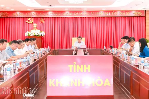 Ban Chỉ đạo Phòng, chống tham nhũng, lãng phí, tiêu cực tỉnh Khánh Hòa tổ chức Phiên họp thứ 6