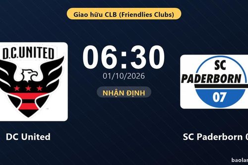 Nhận định DC United vs SC Paderborn 07: Áp lực đè nặng chủ nhà