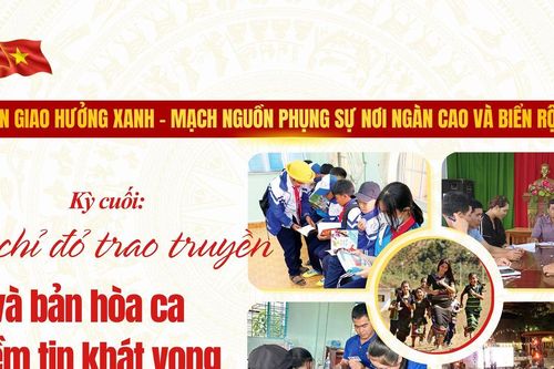 Kỳ cuối: Sợi chỉ đỏ trao truyền và bản hòa ca niềm tin khát vọng