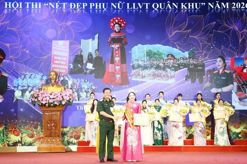 Tỏa sáng nét đẹp phụ nữ lực lượng vũ trang Quân khu 1