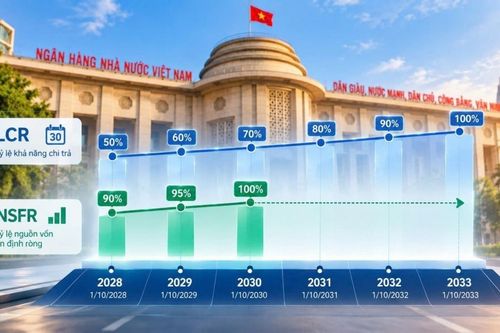 LCR và NSFR: Bước chuyển mới trong quản trị thanh khoản ngân hàng