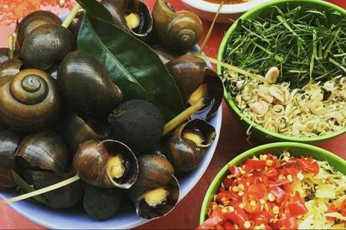Thưởng thức ốc mùa thu Hà Nội