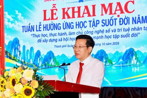 Quảng Ninh thực học, thực hành, làm chủ công nghệ số và trí tuệ nhân tạo để xây dựng xã hội học tập