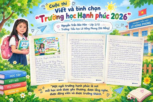 Mái trường - Nơi ước mơ chắp cánh
