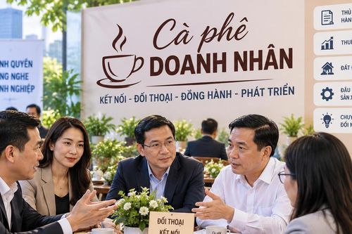 'Cà phê doanh nhân' - thêm kênh đối thoại để gỡ vướng cho doanh nghiệp