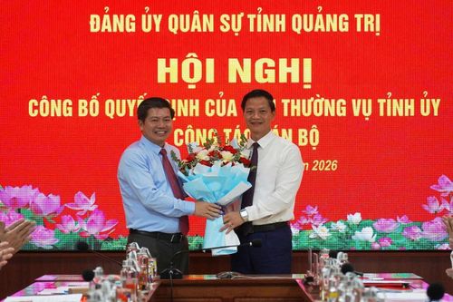 Ông Vương Quốc Tuấn làm Bí thư Đảng ủy Quân sự tỉnh Quảng Trị