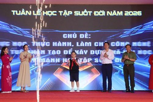 Phường Cửa Nam phát động Tuần lễ hưởng ứng học tập suốt đời năm 2026