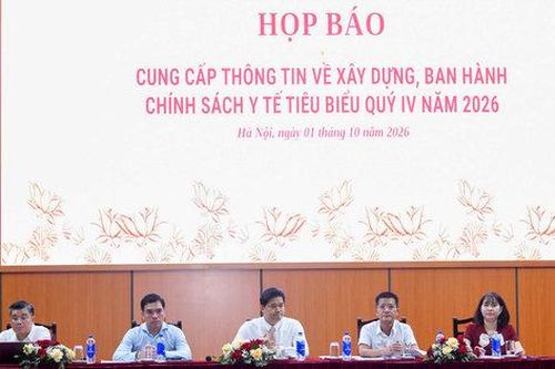Bộ Y tế thông tin về các chính sách y tế trọng điểm