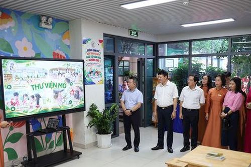 Đưa sách đến gần học sinh qua 'Không gian đọc thanh lịch'