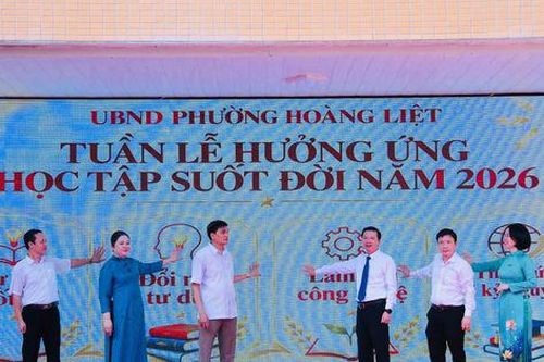 Phường Hoàng Liệt phát động Tuần lễ học tập suốt đời