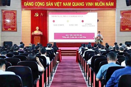Đảng bộ Xã Đa Phúc nghiên cứu quán triệt nghị quyết 24-NQ/TW của Bộ Chính trị