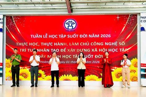 Phường Hoàng Mai làm chủ công nghệ số và AI để học tập suốt đời