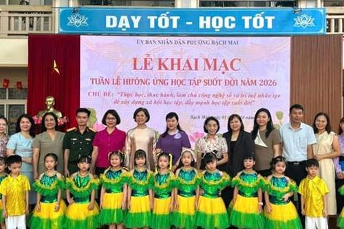 Phường Bạch Mai lan tỏa tinh thần học tập suốt đời