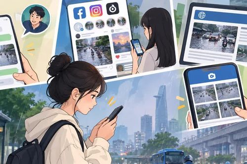 Gen Z áp dụng 'trăm phương ngàn kế' để né những cung đường ngập tại TP.HCM