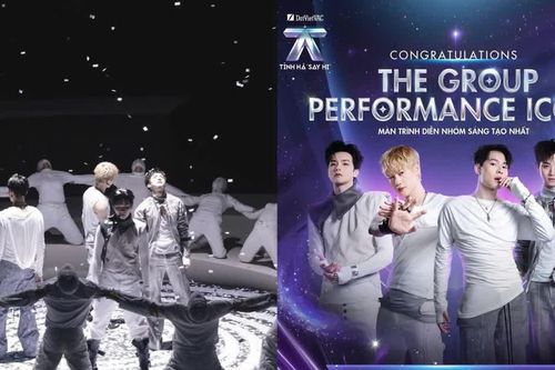 Tinh Hà 'Say Hi': Xoay Vòng bất ngờ thắng giải The Group Performance Icon