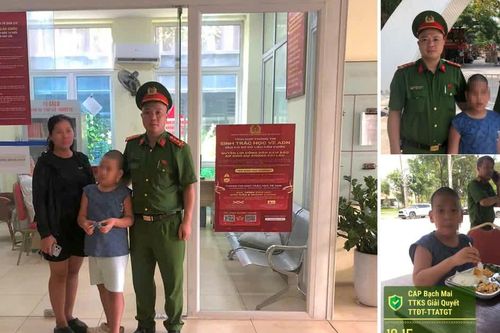 160 phút tìm gia đình cho bé trai chậm nói qua bài đăng trên fanpage công an phường