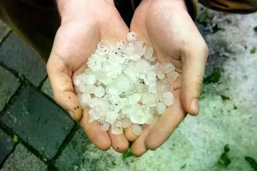 Mưa đá hiếm gặp trút xuống Thủ đô Bangkok