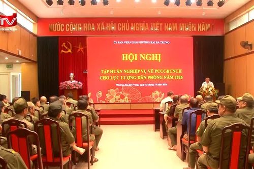 Nâng cao năng lực nghiệp vụ cho lực lượng dân phòng