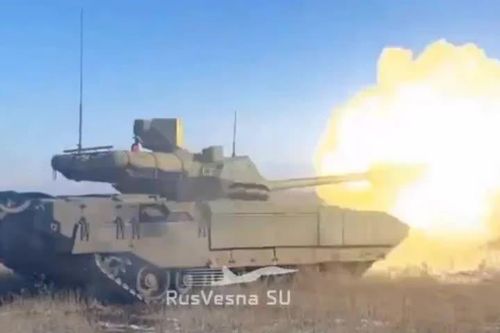 Bất ngờ lớn khi Nga 'biến' xe tăng T-14 Armata thành... hệ thống phòng không tầm ngắn