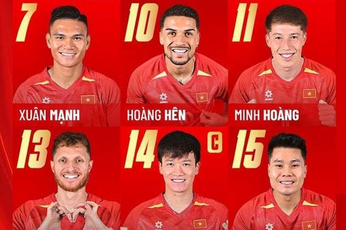 Đội hình ra sân của tuyển Việt Nam trước Pakistan: Đình Bắc dự bị