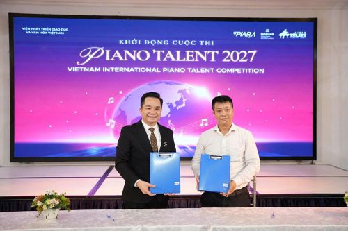 Mở rộng sân chơi piano trẻ quốc tế